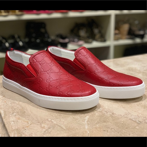 gucci signature slip on